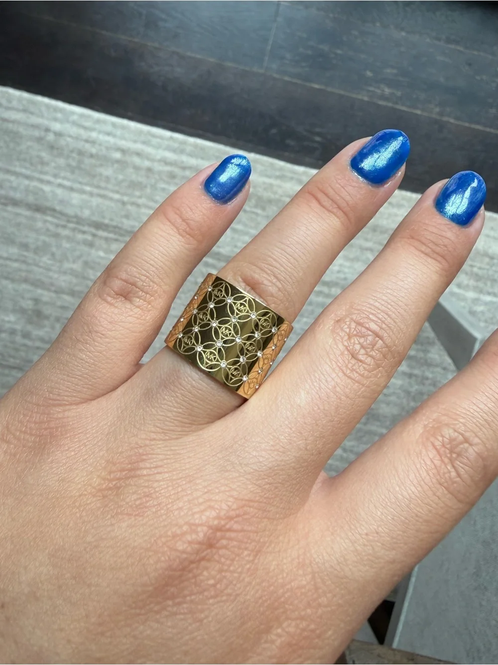 Michael Kors gold plated